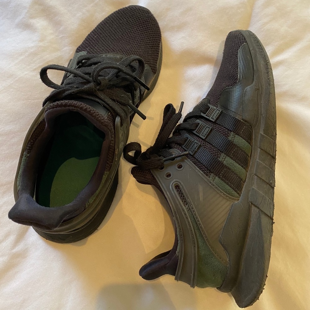 Adidas EQT Triple Black Shoes